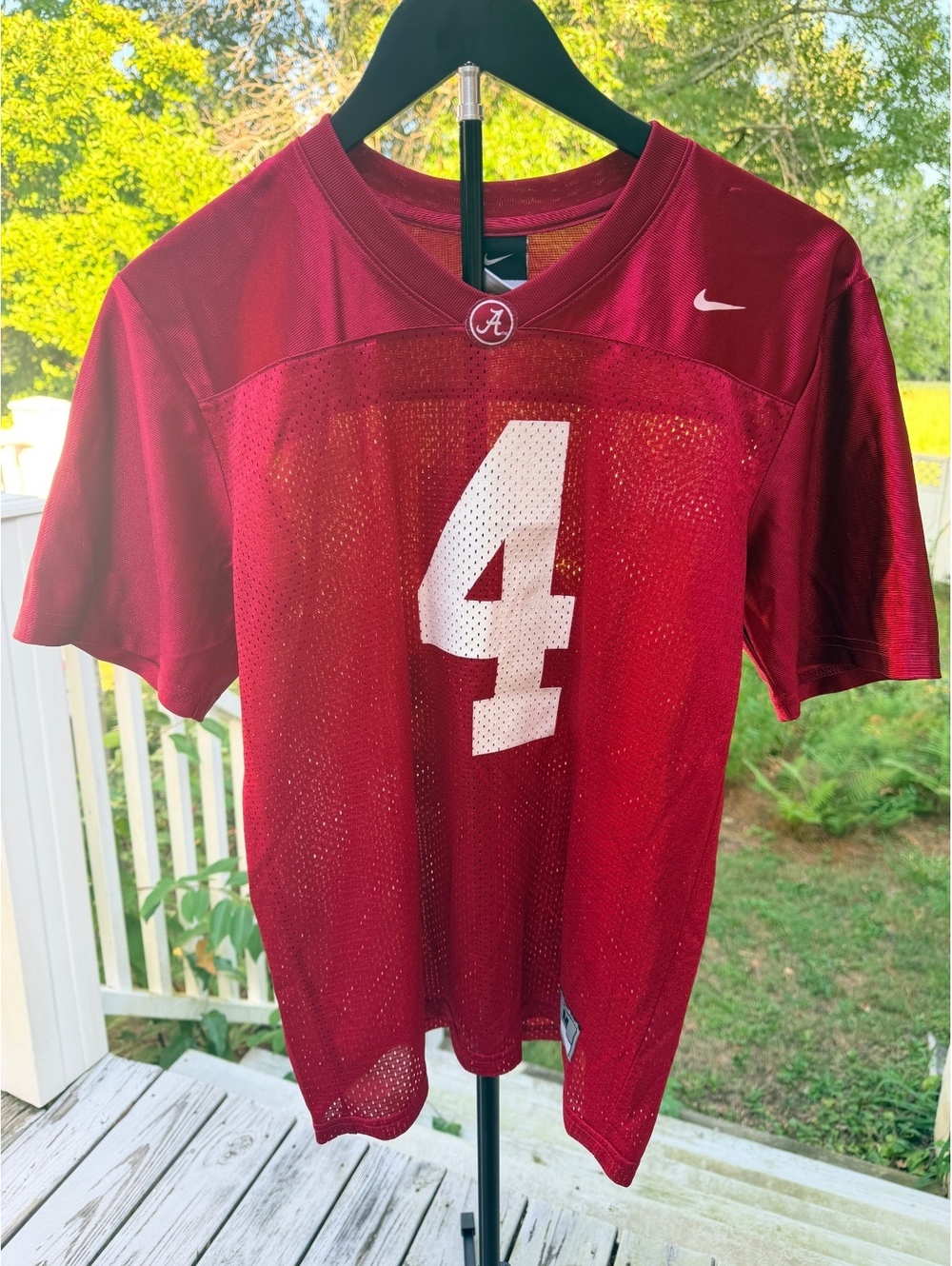 Nike Youth Alabama Crimson Tide #4 Football Jersey Medium